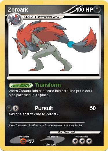 Pokemon Zoroark