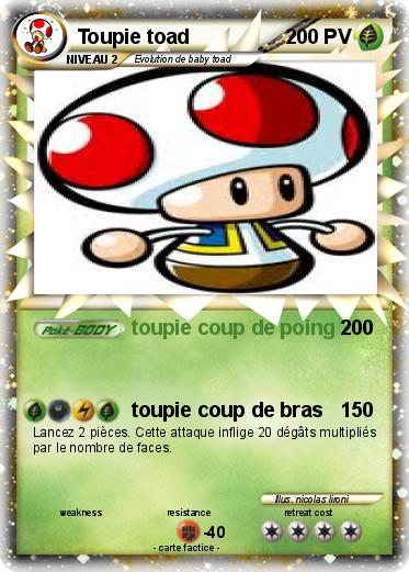 Pokemon Toupie toad