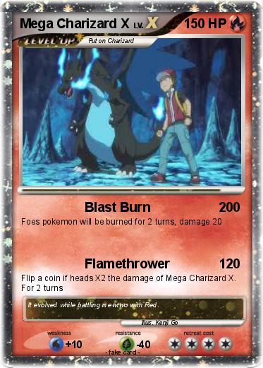 Pokemon Mega Charizard X