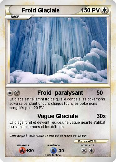 Pokemon Froid Glaçiale