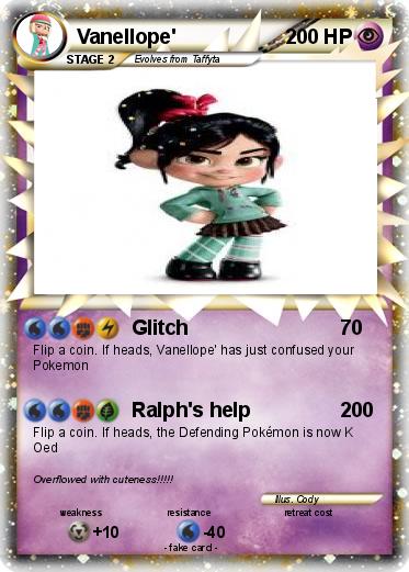 Pokemon Vanellope'