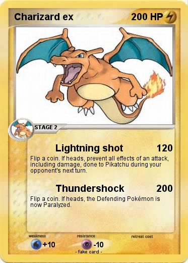 Pokemon Charizard ex