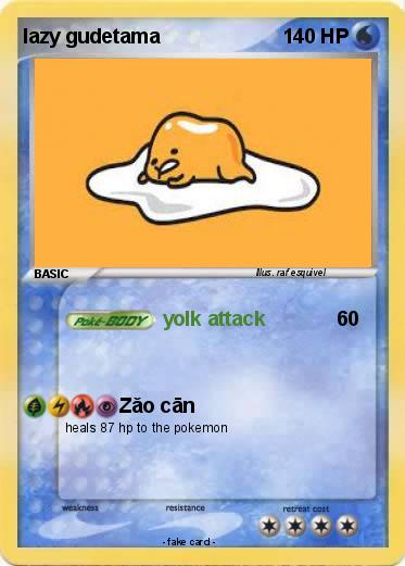 Pokemon lazy gudetama