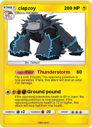 Pokemon clapzoy