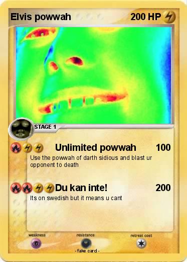 Pokemon Elvis powwah