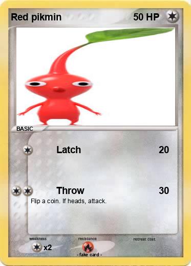 Pokemon Red pikmin