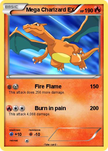 Pokemon Mega Charizard EX