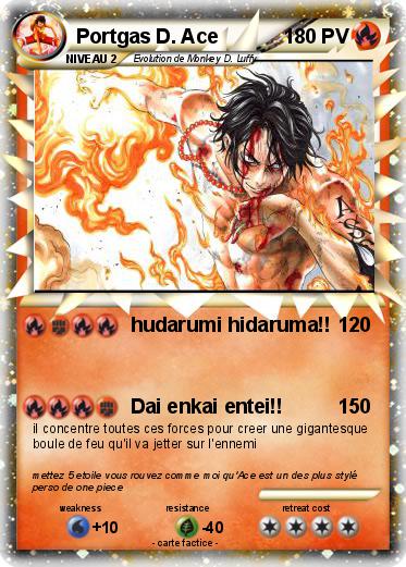 Pokemon Portgas D. Ace