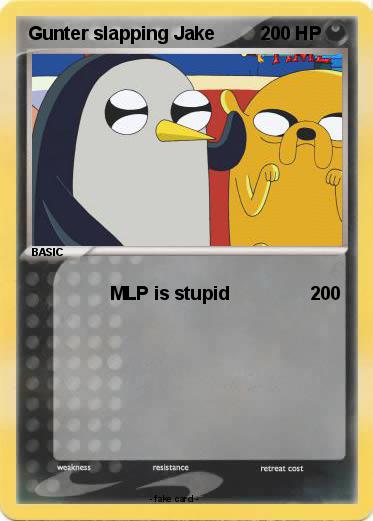 Pokemon Gunter slapping Jake