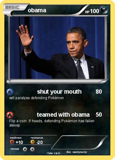Pokemon obama