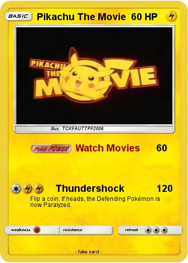 Pokemon Pikachu The Movie