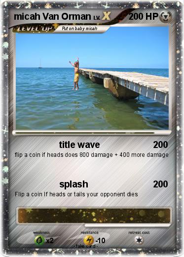 Pokemon micah Van Orman