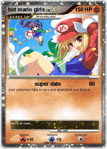 Pokemon hot mario girls