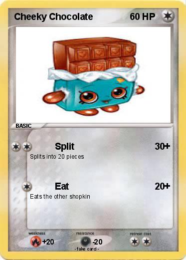 Pokemon Cheeky Chocolate