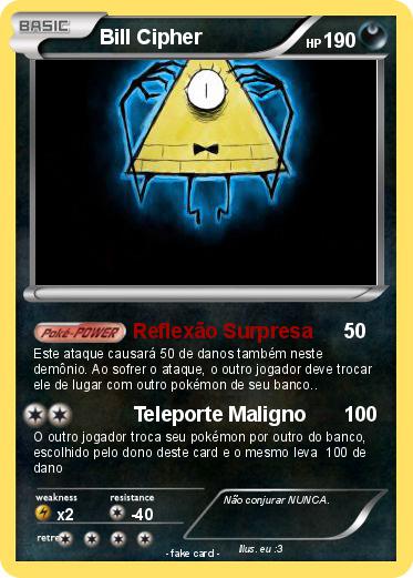 Pokemon Bill Cipher