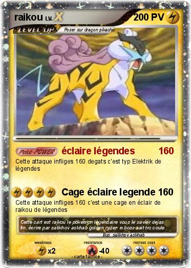 Pokemon raikou