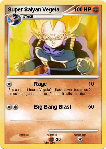 Pokemon Super Saiyan Vegeta