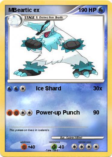 Pokemon MBeartic ex