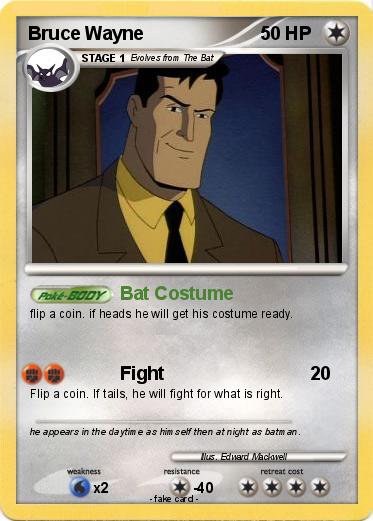Pokemon Bruce Wayne