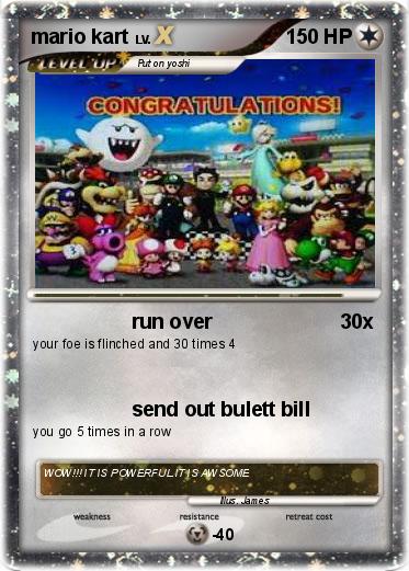 Pokemon mario kart