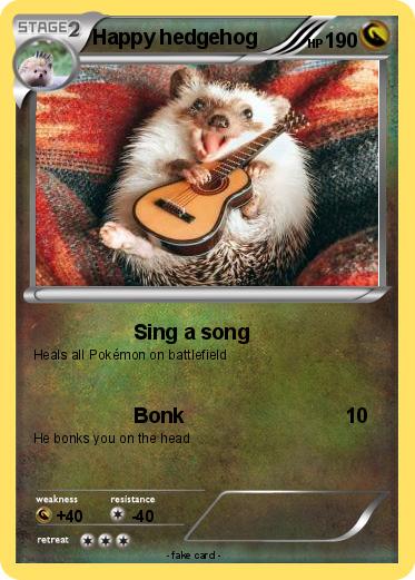 Pokemon Happy hedgehog