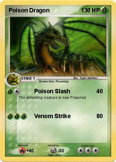 Pokemon Poison Dragon