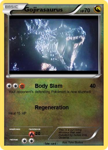 Pokemon Gojirasaurus