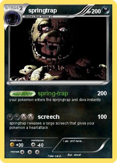 Pokemon springtrap