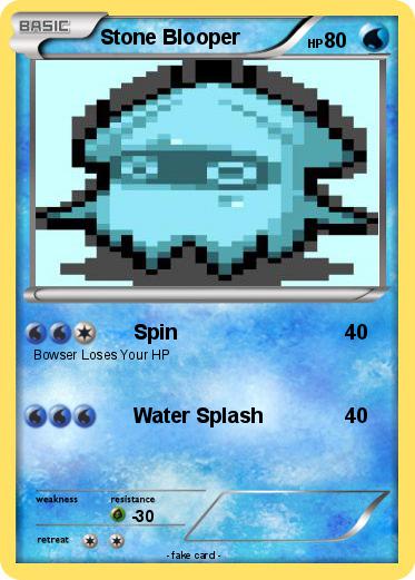 Pokemon Stone Blooper