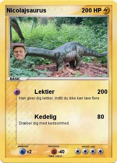 Pokemon Nicolajsaurus
