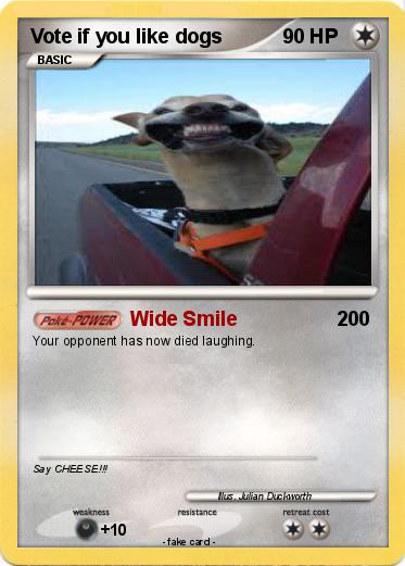 Pokemon Vote if you like dogs