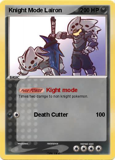 Pokemon Knight Mode Lairon