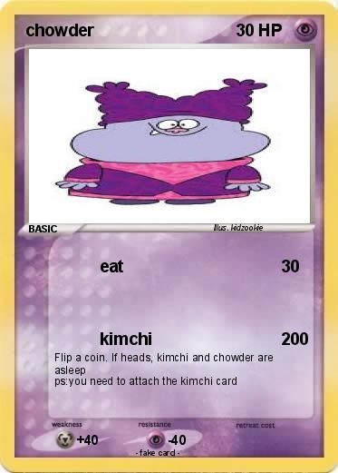 Pokemon chowder