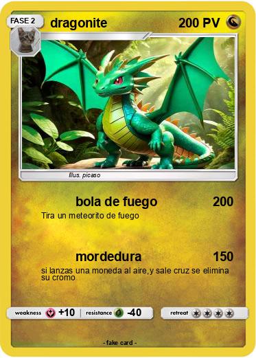 Pokemon dragonite