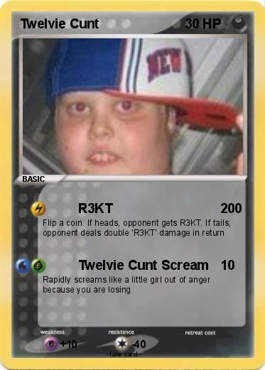 Pokemon Twelvie Cunt