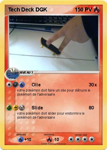 Pokemon Tech Deck DGK