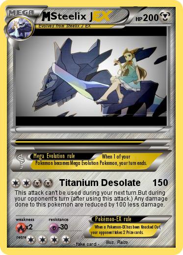 Pokemon Steelix J
