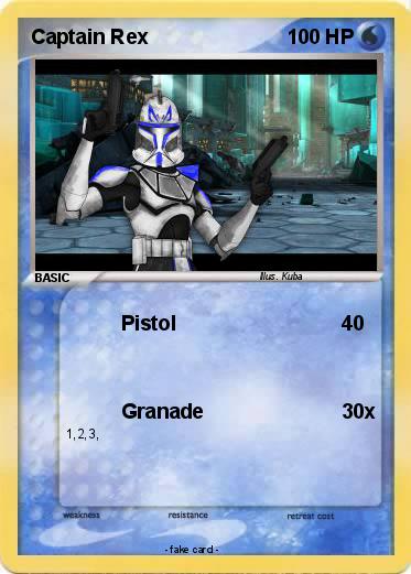 Pokemon Captain Rex