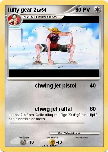 Pokemon luffy gear 2