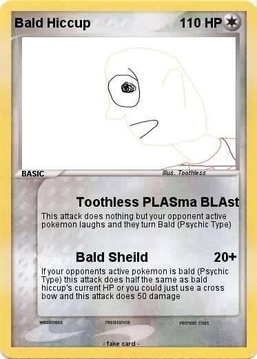 Pokemon Bald Hiccup
