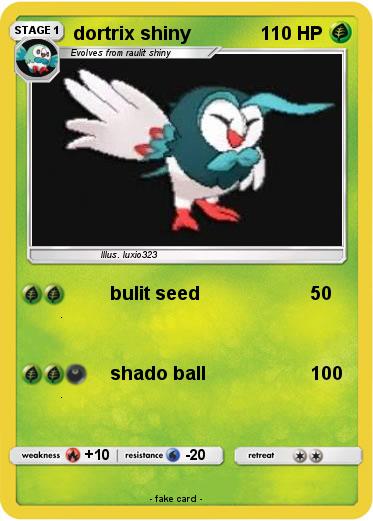 Pokemon dortrix shiny