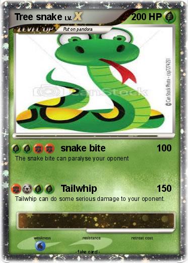 Pokemon Tree snake