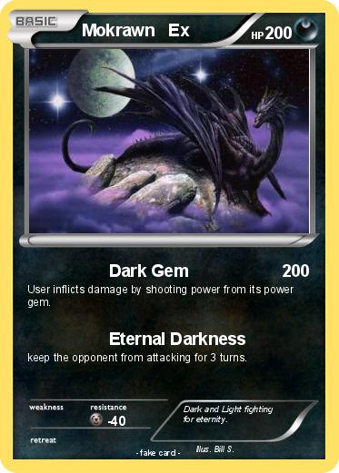 Pokemon Mokrawn   Ex