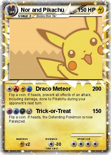 Pokemon Nor and Pikachu