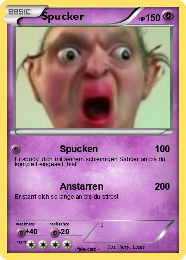 Pokemon Spucker