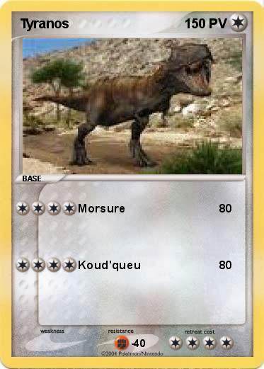 Pokemon Tyranos
