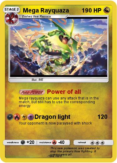 Pokemon Mega Rayquaza