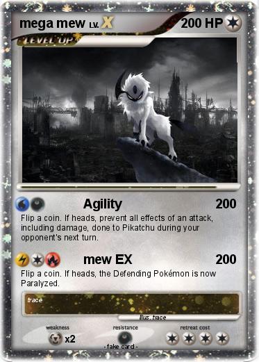 Pokemon mega mew
