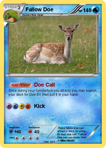Pokemon Fallow Doe