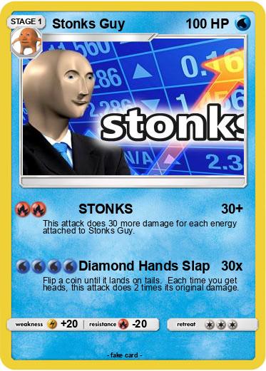 Pokemon Stonks Guy